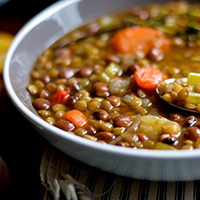 Dry Peas Soup