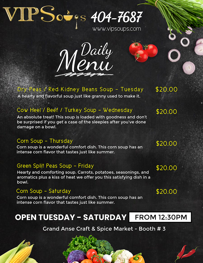 Daily Menu
